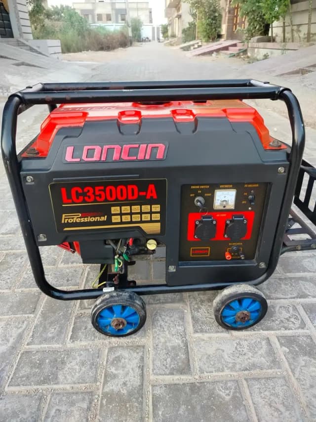 loncin generator new condition