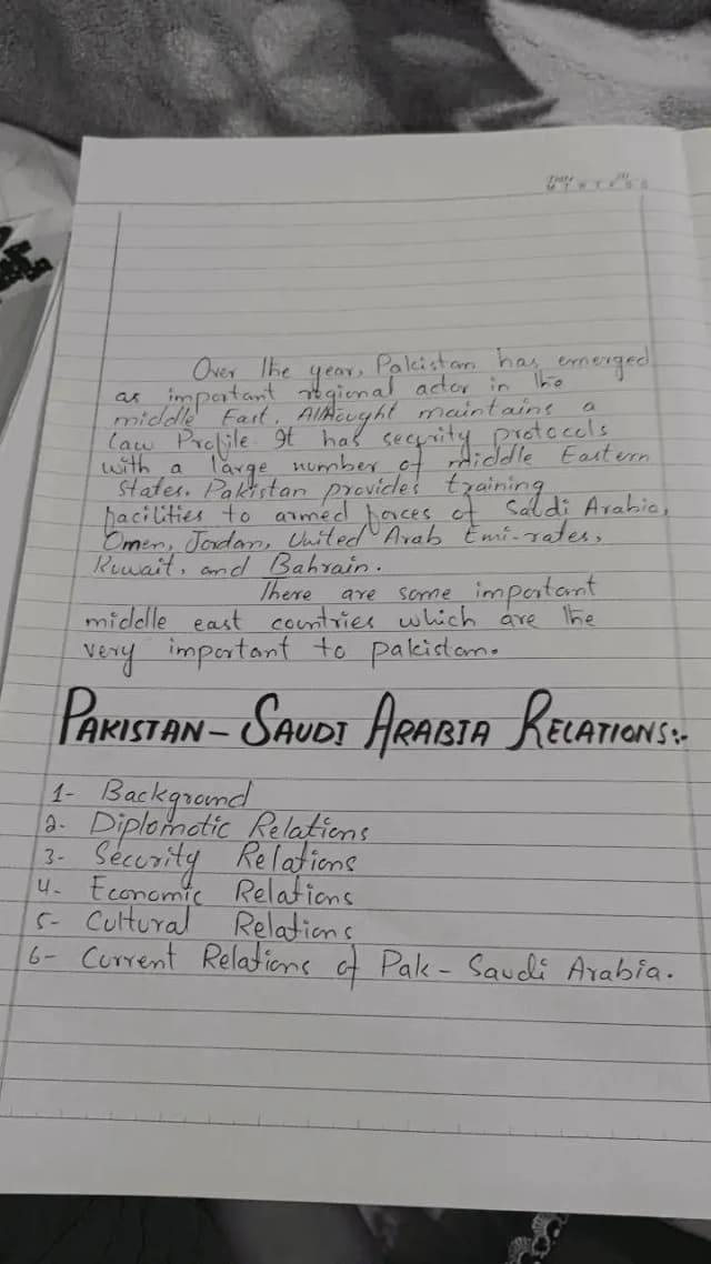 handwriting assignment work