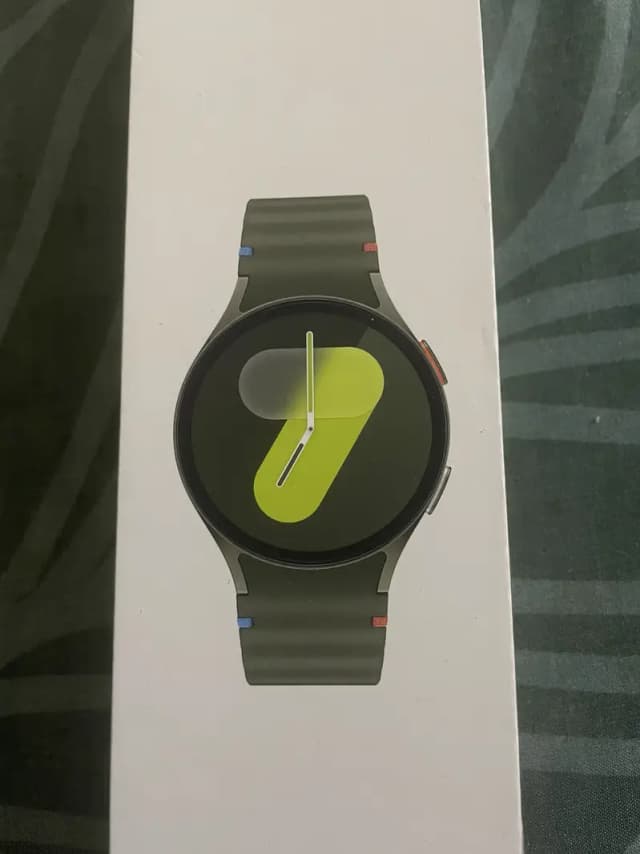New Sasmung watch 7 green 44mm price is final
