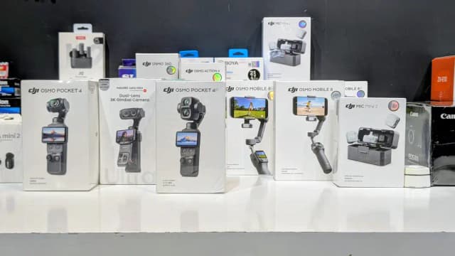 DJI Osmo Pocket Camera, Mobile Gimbal, Action Camera, Insta360 Camera