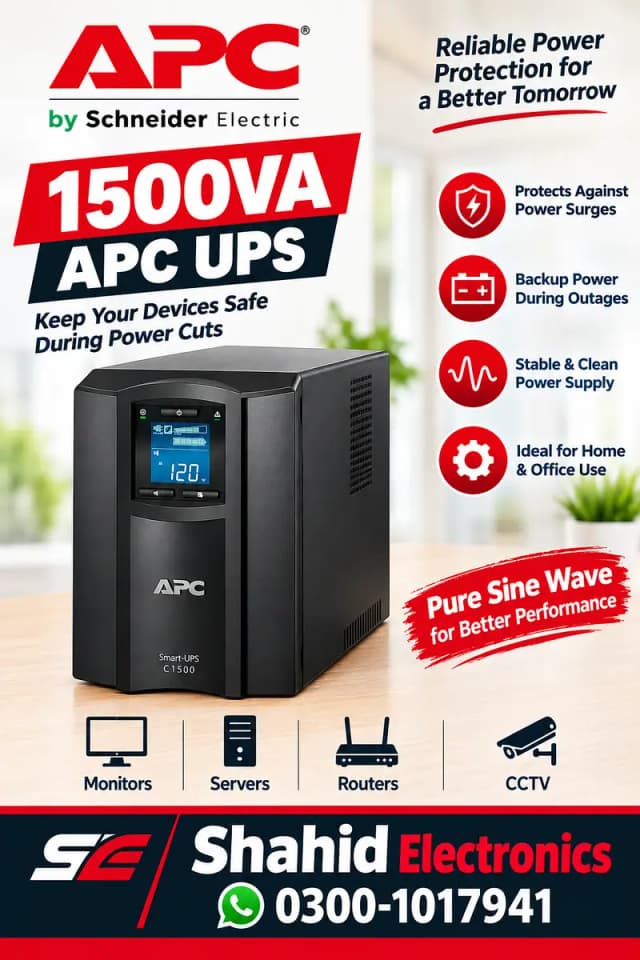 APC Smart-UPS 1500VA | APC Smart UPS | Online smart Apc Ups | APC UPS