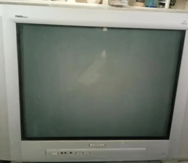 Philip flat vision TV with stand .