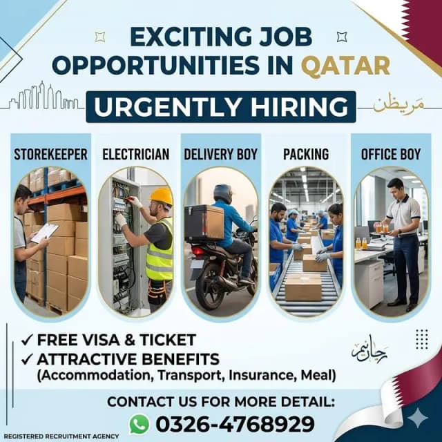 Office Boy/ /Store Kepper/ /Bike Rider/ /Computer Opt/ /Driver/ /Cook