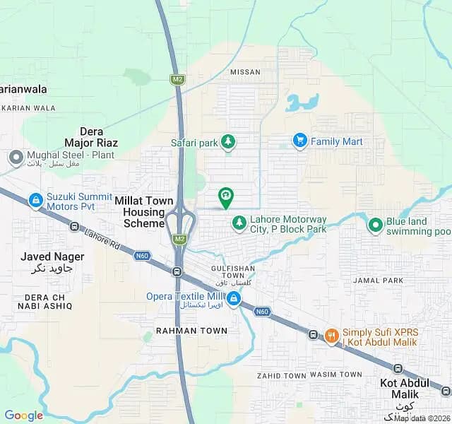 7 Marla Residential Plot Is Available In Lahore Motorway City - Block P For Sale