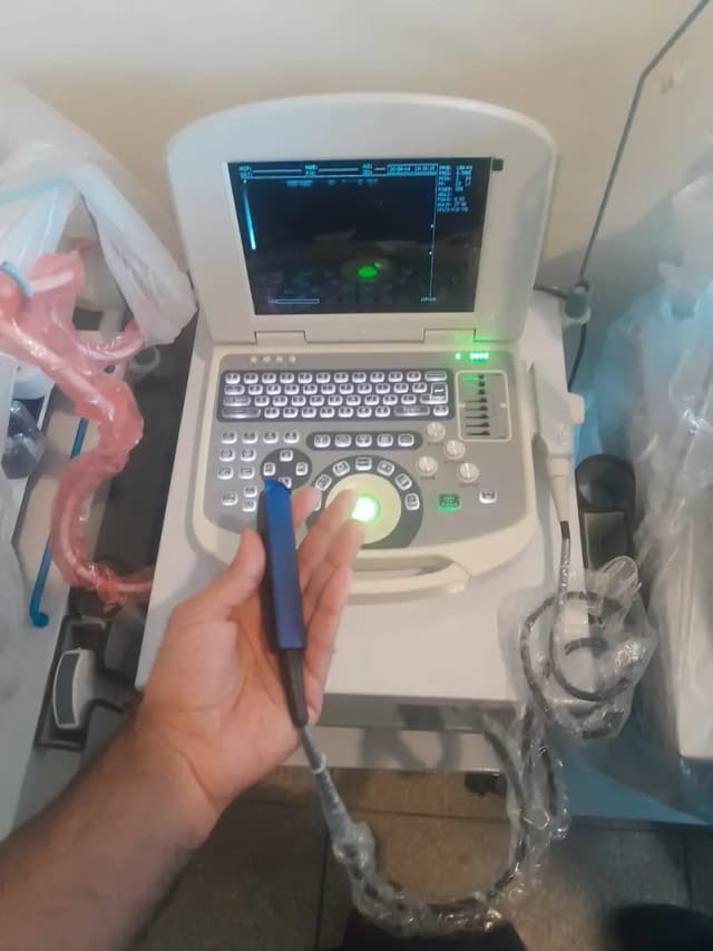 Ultrasound Machine Nyro Vet Veterinary with Rectal & Convex Probe
