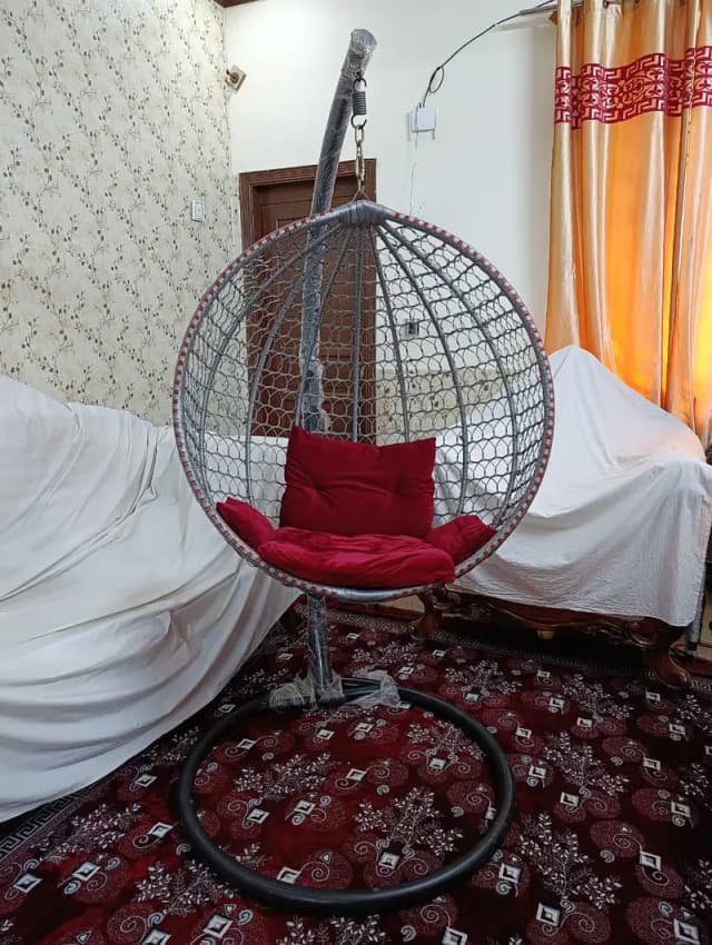 Iron Egg Swing Chair
