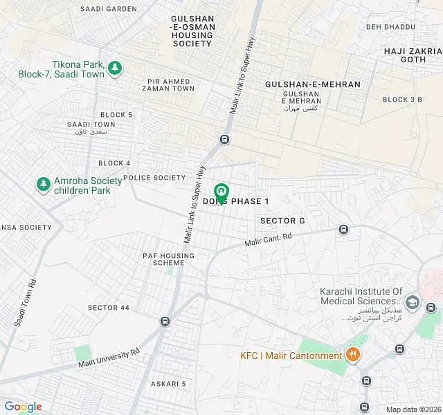 550 Square Yard West Open Plot Available For Sale In DOHS PHASE-01