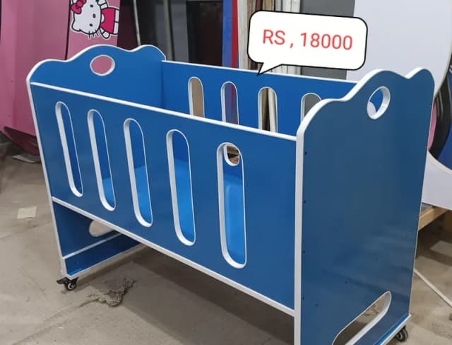 baby cots, kids beds, kids cupboards wardrobe almari