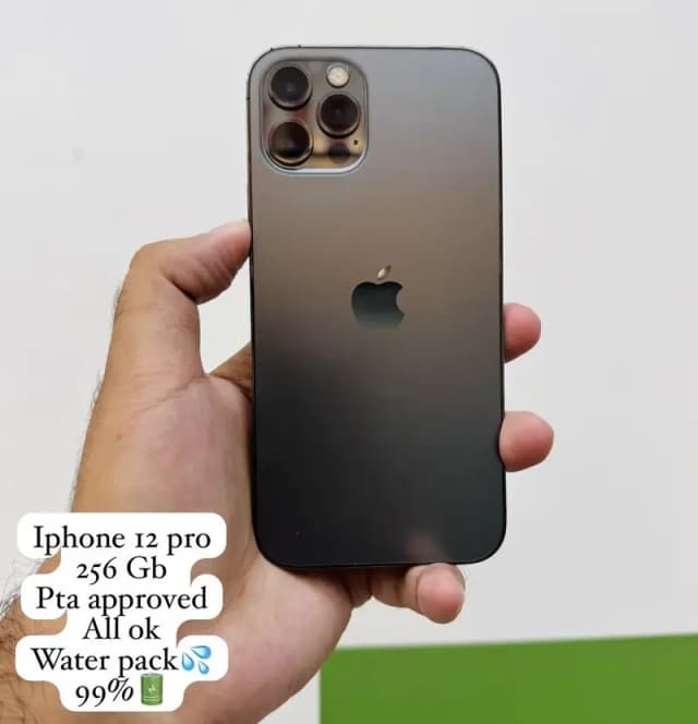 iPhone 12 Pro PTA Approved | 100% Original | Excellent Condition