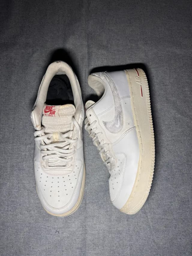 Thrift Shoes, Nike Air Force one, sketchers, Adidas