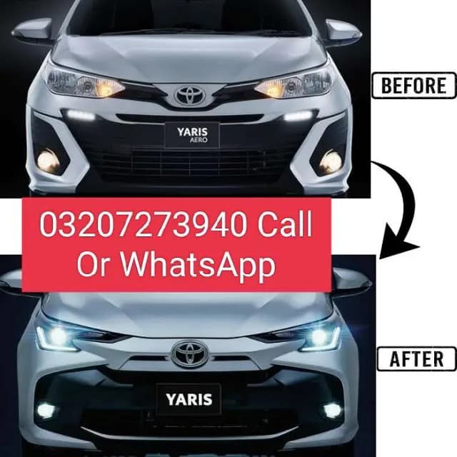 Yaris Ko Old se New Look Karwayn | Yaris Face-lift |