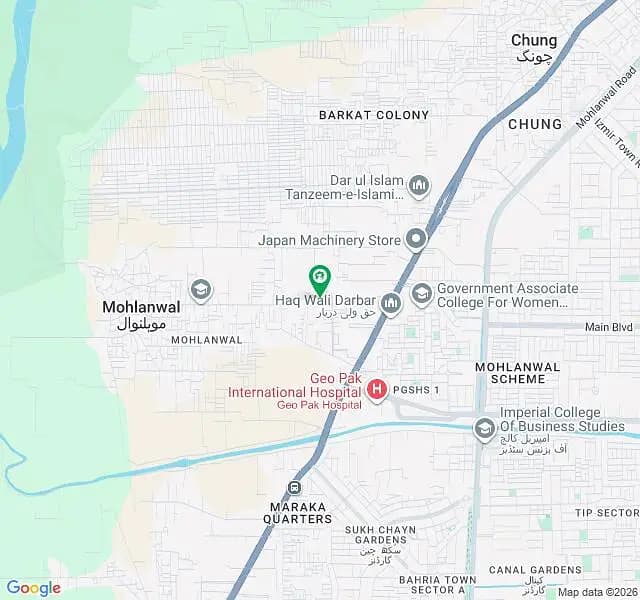 3 Marla Residential Plot For Sale On Easy Installments Plan In Ali Housing Multan Road Lahore