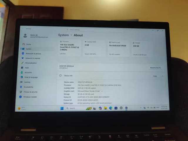 Laptop for sale