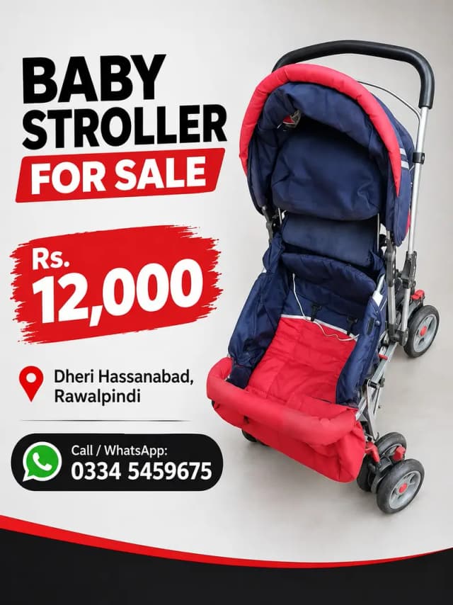 Baby Stroller for Sale – Foldable Baby Pram