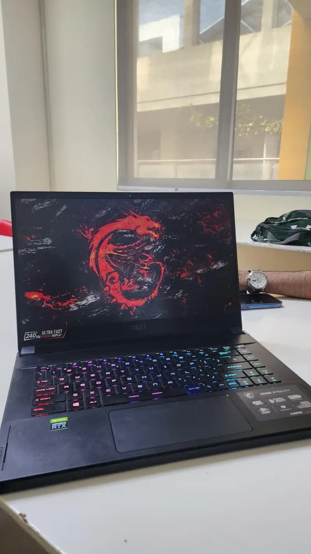 MSI GS66 Stealth Gaming Laptop|Core 3080 16GB |240Hz