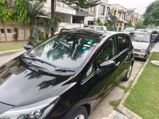 Nissan Note 2019 imp-reg 2022 Black used by LUMS Faculty with Cruise