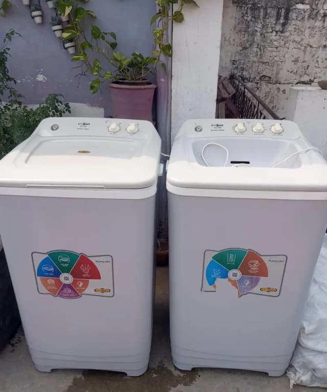 Super Asia Washing Machine and Dryer