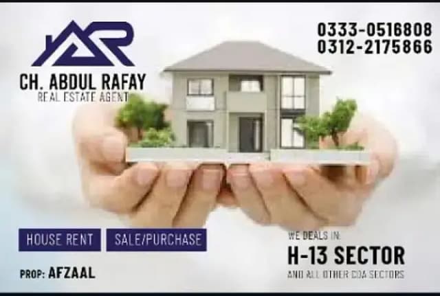 3-Bed New apartments For Rent Sector H-13 Islamabad