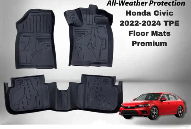 Car Interior TPE / TPU Car Floor Mats – Premium Quality
