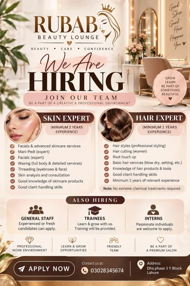 Urgent Required: Skin Specialist