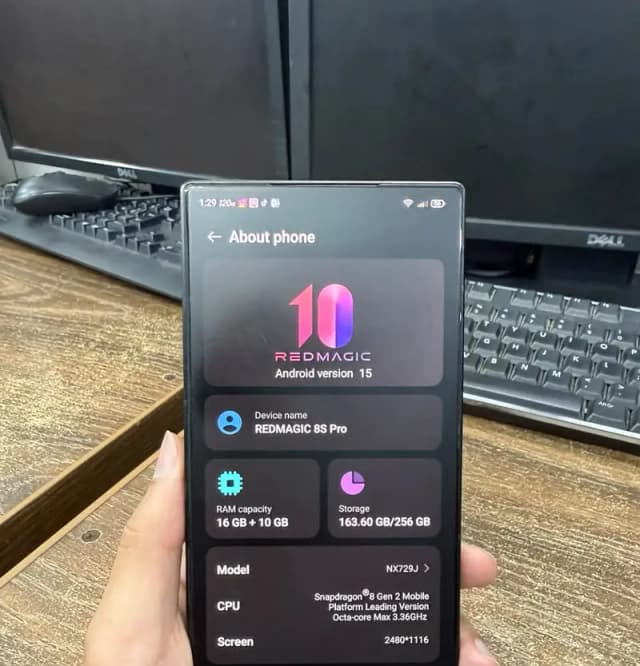 Zte nubia RedMagic 8S Pro