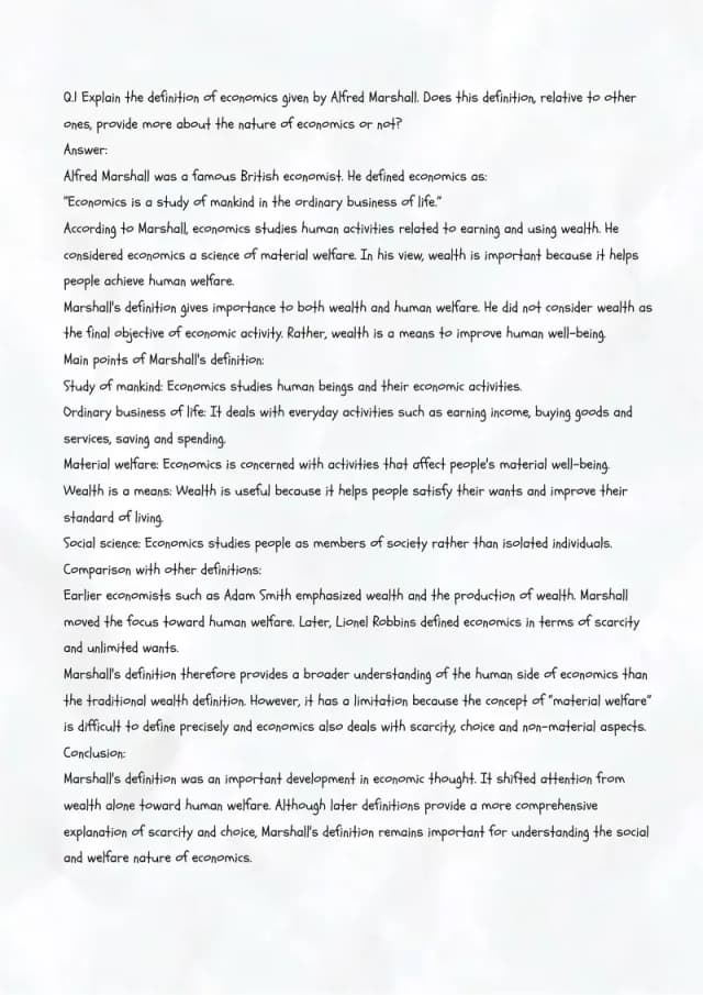 Bachelor economics 2026 assignment