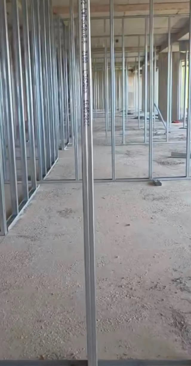 cement partition/gypsum board partition/gypsum ceiling/glass partition