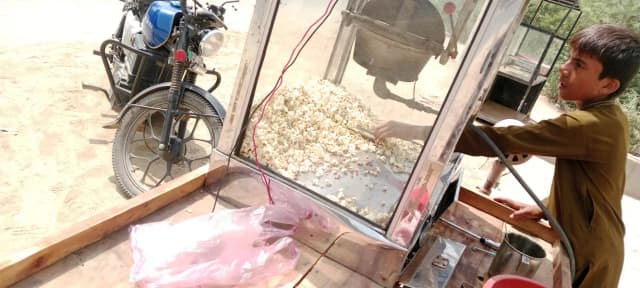 popcorn machine full size pure copper moter