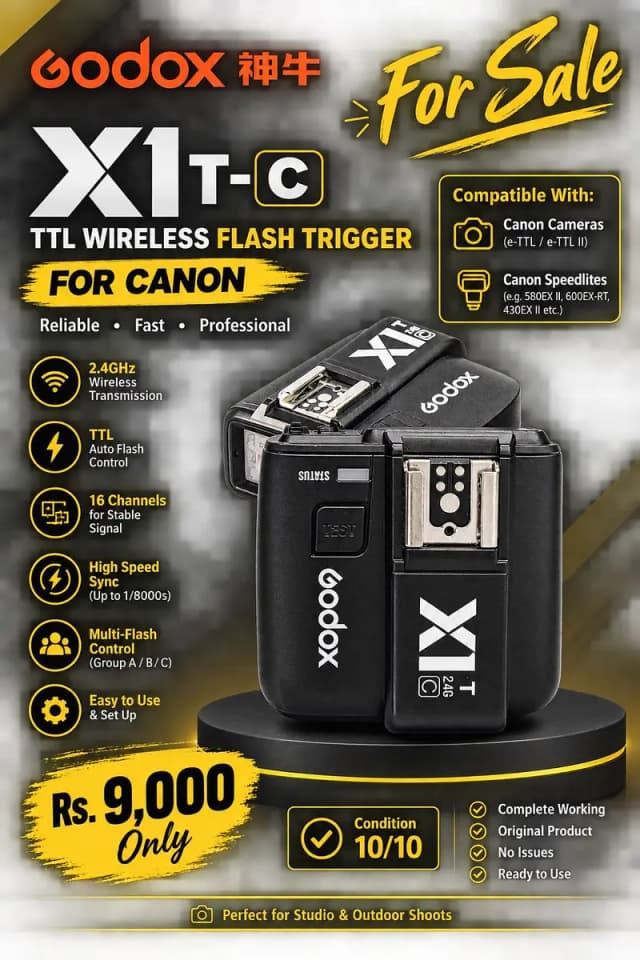 Godox x1tc trigger