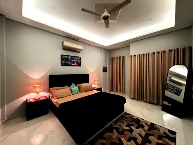 All categories ROM available for short Time Bahria Town Islamabad family apartment safe and scour place family and coupe allow safe and scour place