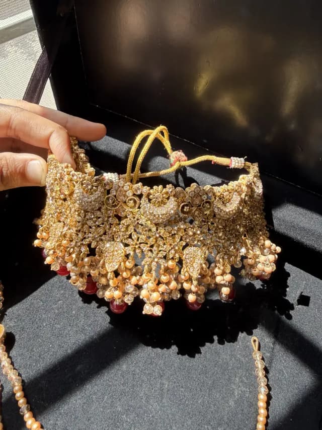 Exquisite Heavy Bridal Jewellery Set