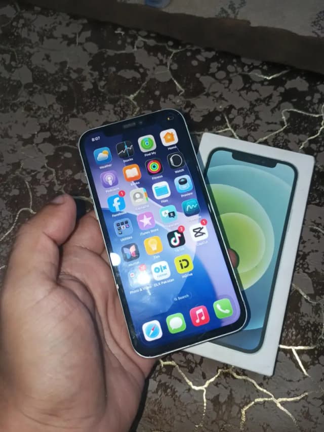 Apple iPhone 12 JV 64 gb with box read add
