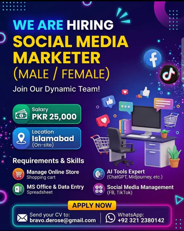 Social media marketer