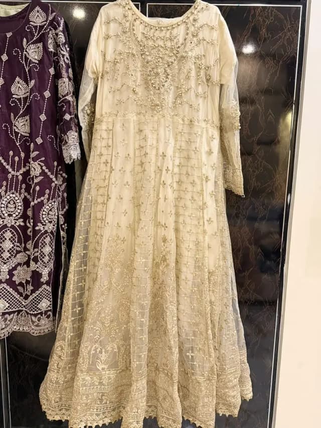 3 piece stitched maxi