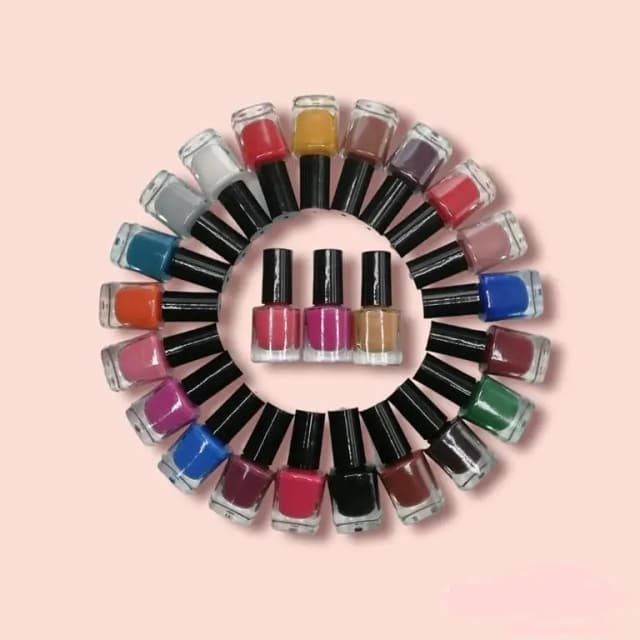 "Magic Peel-Off Nail Polish Set" – Easy Peel, No Mess, 6/12/24/36 Glitter Colors