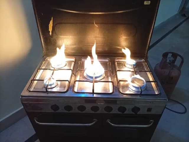 NASGAS 5-BURNER GAS STOVE FOR SALE