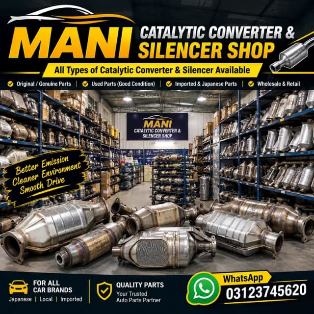 Original Japanese Catalytic Converter & Silencer Available | All Car