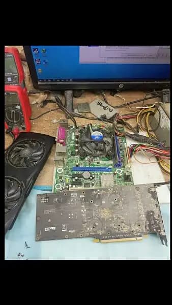 fualty graphics card repairing and buying all models RTX R9 GTX RX all