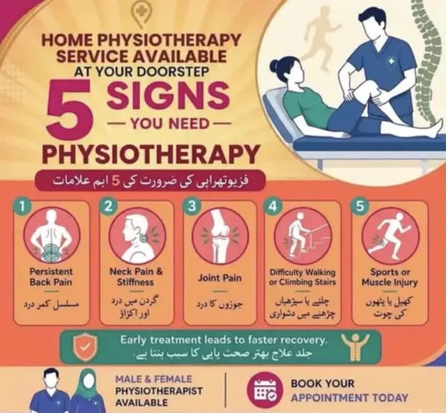 Professional Fitness Trainer & Physiotherapy Home Service.