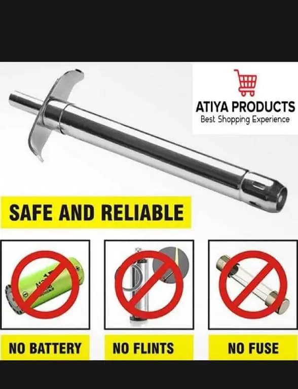 T  Gas stove metallic kitchen lighter that doesn't need to be refilled