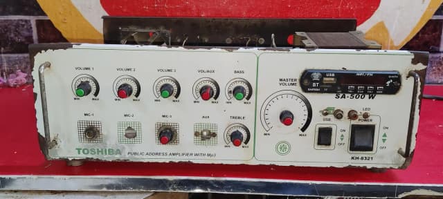 Amplifier 4 chanel All ok good sound and bass awesome