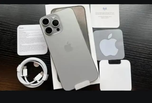 Apple iPhone 15 Pro Max official Pta afroved 512 GB memory water pack