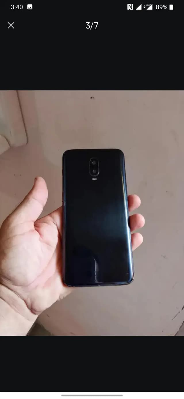 One Plus 6T dual sim pta approved 8/128 fresh panel all ok