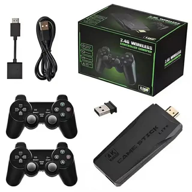 2.4G wireless gaming stick with 4000 built in games
