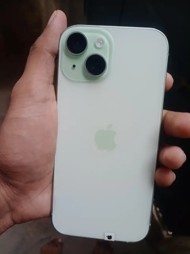 Apple iPhone 15 128GB JV Soft Mint  100% Battery
