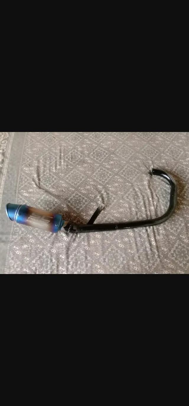 CG 125  fitting exhaust SC project bend tip