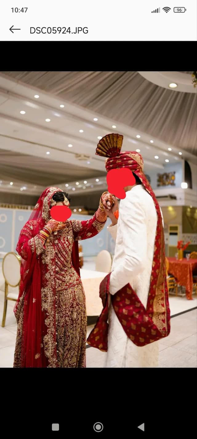 shadi and walima dress