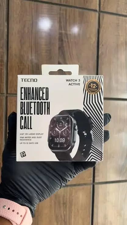 Tecno Watch 3 Active Brand New Packed
