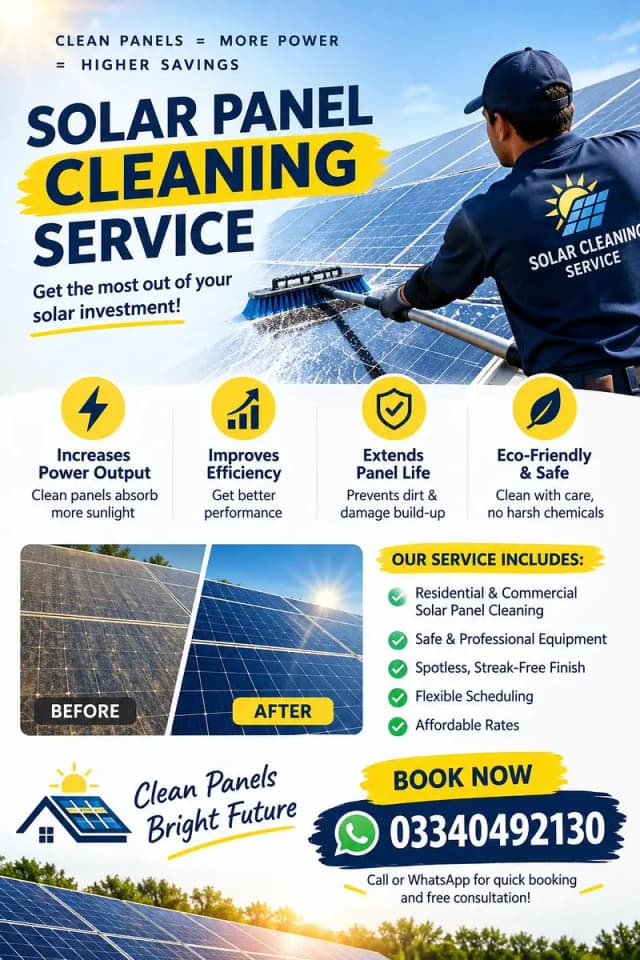 Solar Panel Cleaning Services