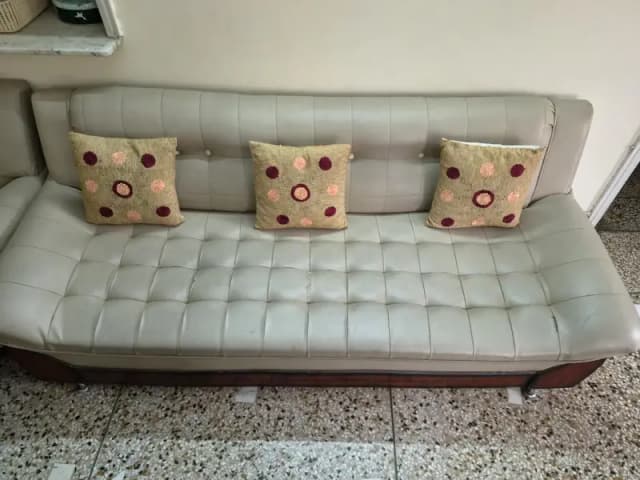 5 Seater Sofa Set Leather/Rexine